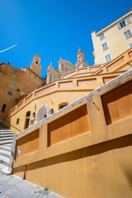 Ferienwohnung Le Landelle - Centre- Climatisation -Proche Gare Sncf Menton Exterior foto