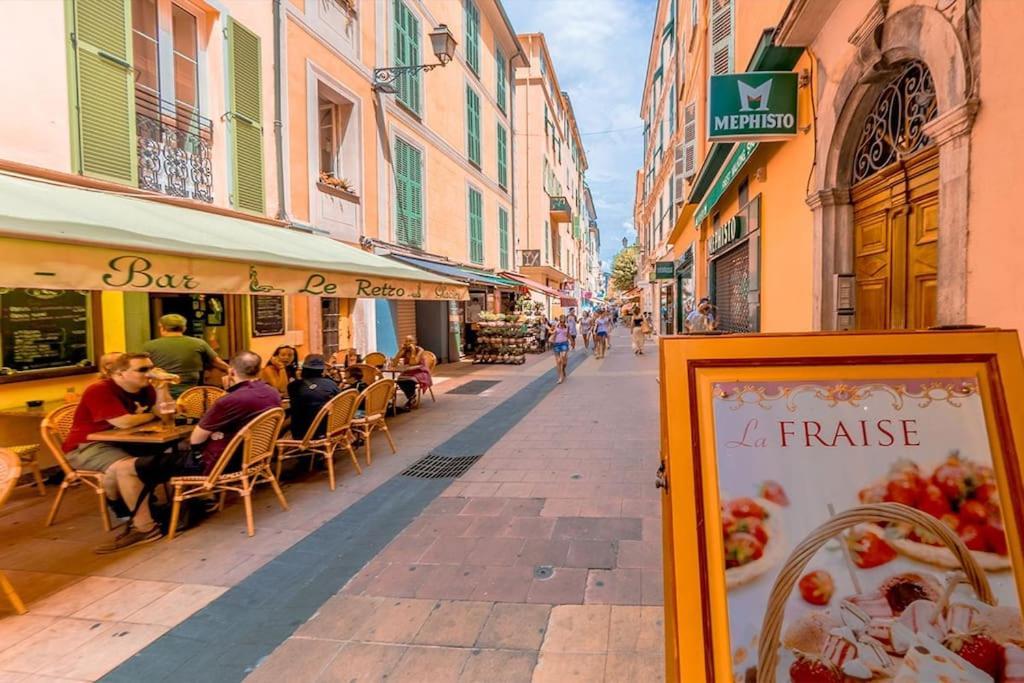 Ferienwohnung Le Landelle - Centre- Climatisation -Proche Gare Sncf Menton Exterior foto